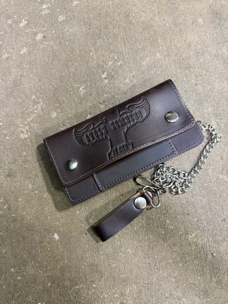 Leather Chain Wallet
