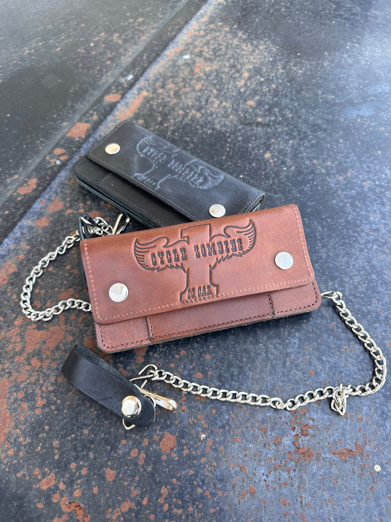 Leather Chain Wallet