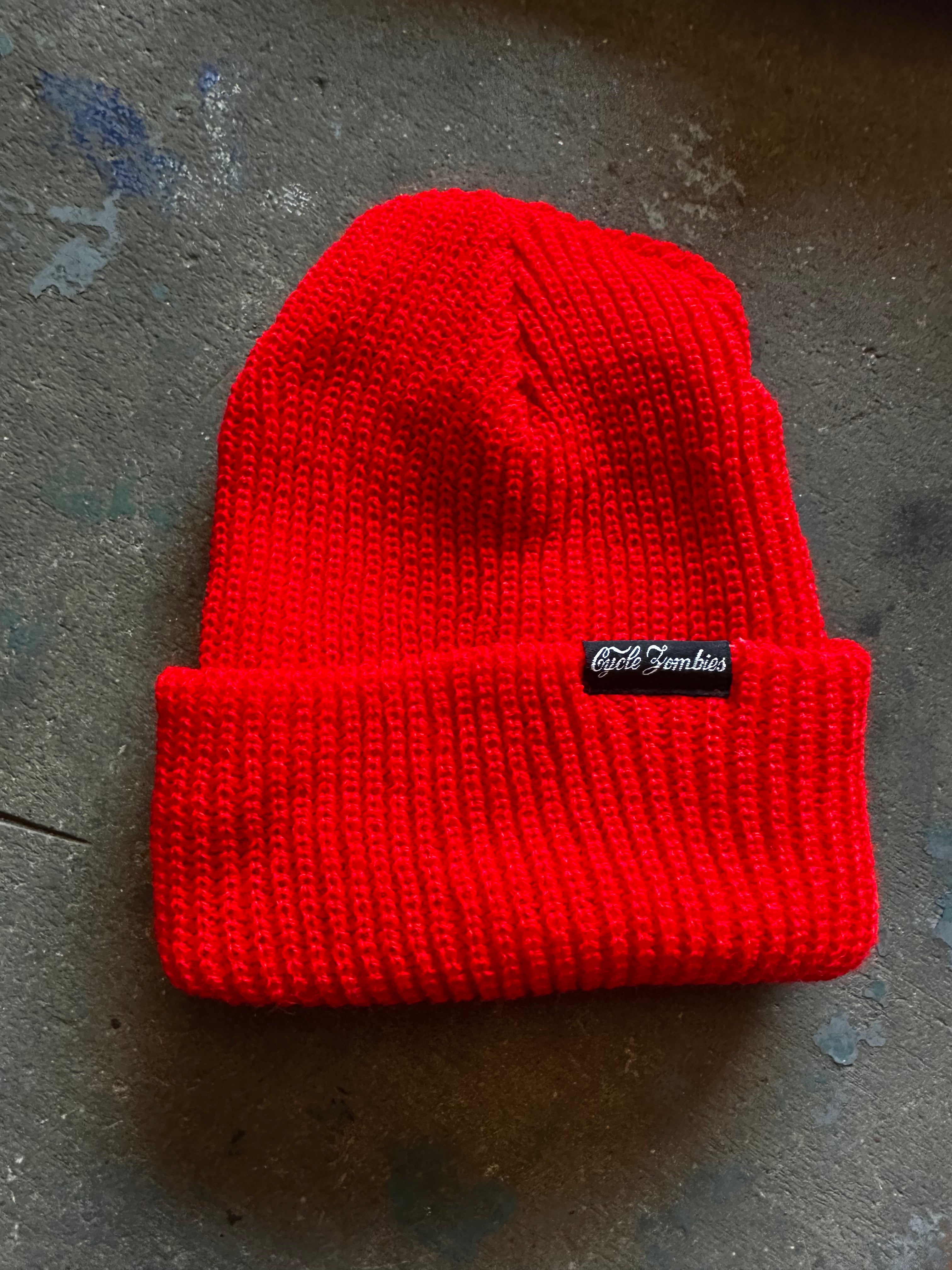 Script Label Beanie | Cycle Zombies
