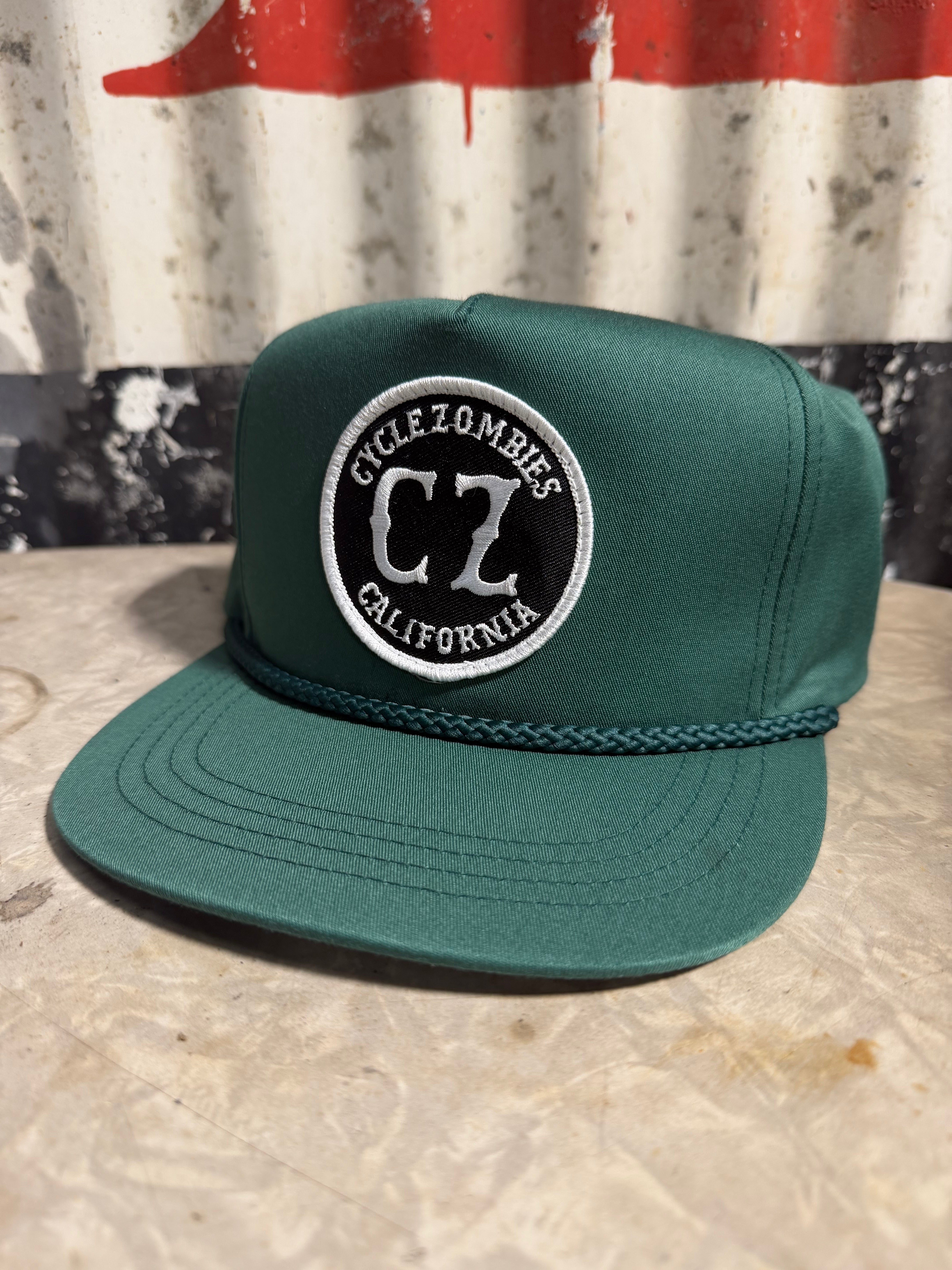 CA Poplin Patch Hat | Cycle Zombies