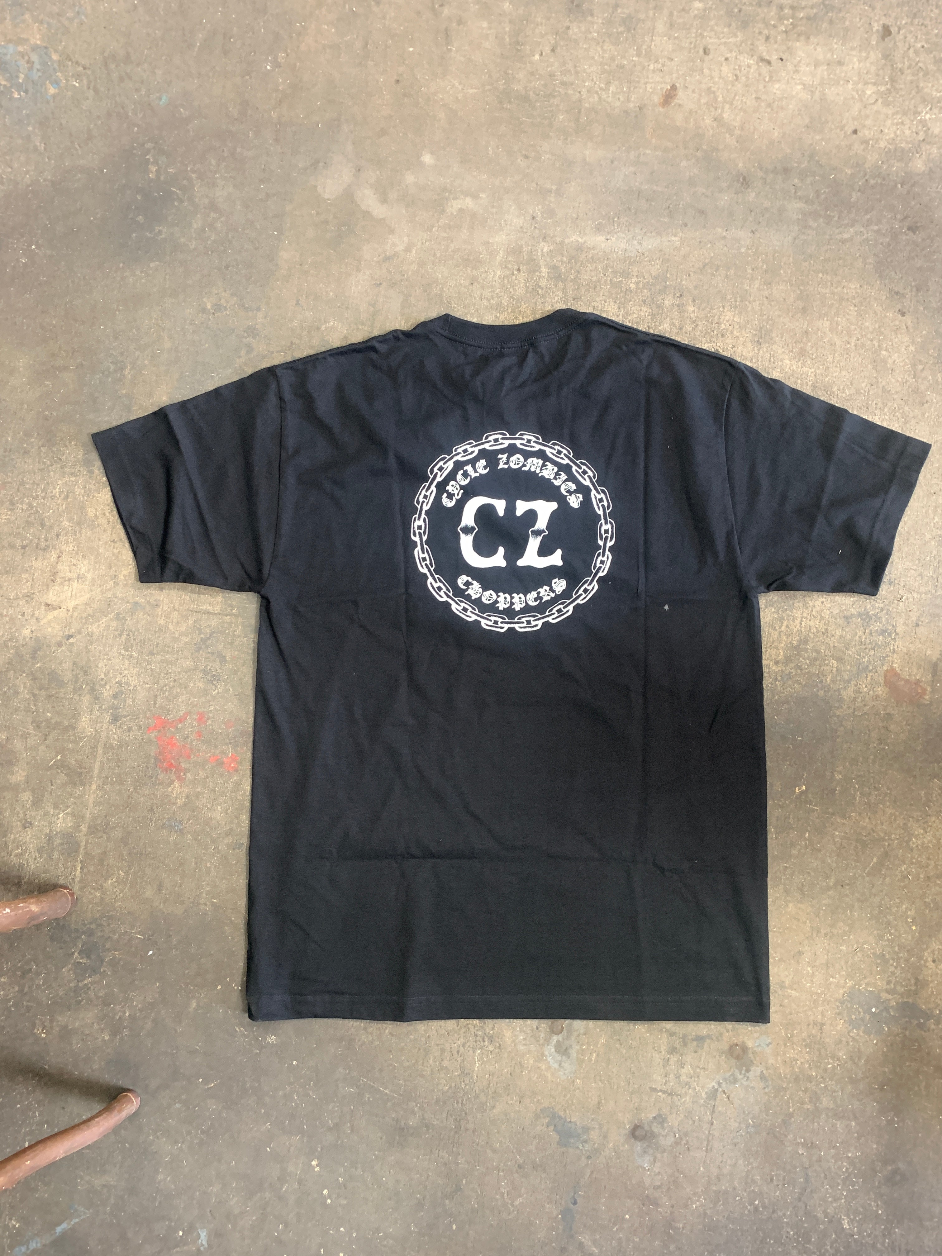 Cycle Zombies ステンシル　ミリタリーシャツ Cycle Zombies ステンシル ミリタリーシャツ