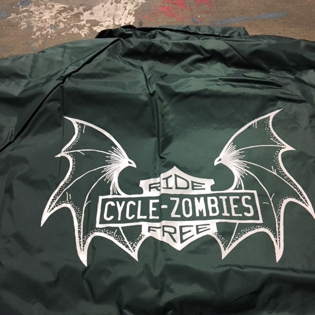 Ride Free Windbreaker Coaches Jacket | Cycle Zombies
